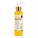 Glowvita Gold Skin Whitening Facewash (100 ml) – Enriched with 24K Gold & Natural Botanical Extracts | Deep Cleansing, Skin Brightening & Dark Spot Reduction | Suitable for All Skin Types
