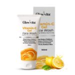 Glowvita Vitamin-C Gel Face Wash – Brightening, Refreshing & Deep Cleansing Formula with Kakadu Plum, Orange Peel & Herbal Extracts (100ml)