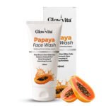 Glowvita Papaya Face Wash – Brightening & Gentle Exfoliating Cleanser with Fruit & Herbal Extracts (100ml)